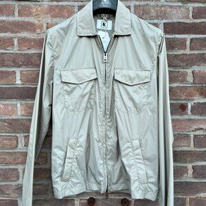 Kired - Luxury Beige Technical Shirt Jacket - Size 48 - Slim Fit